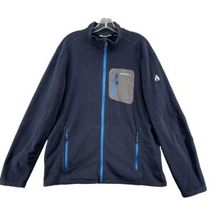 Eddie Bauer First Ascent Fleece Sweater Men Large Polartec Outdoor Gorpcore Camp